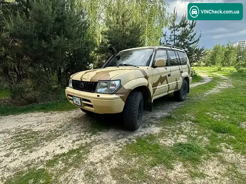Toyota Land Cruiser Prado 1997, фото з оголошення 1 з 14, VIN ZFA27000064229504