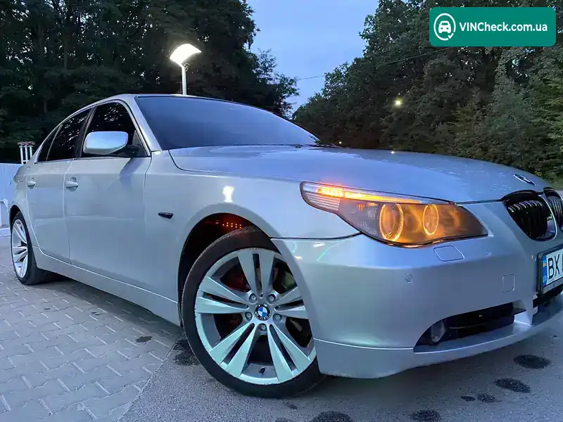 BMW 5 Series 2004, фото з оголошення 1 з 20, VIN WBANC51070CN27361
