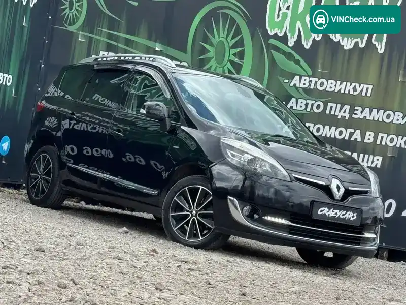 Renault Scenic 2013, фото з оголошення 2 з 21, VIN VF1JZ14M648593268