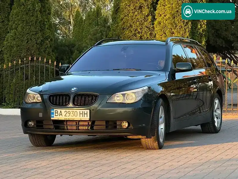 BMW 5 Series 2004, фото з оголошення 2 з 20, VIN WBANJ71020B514654