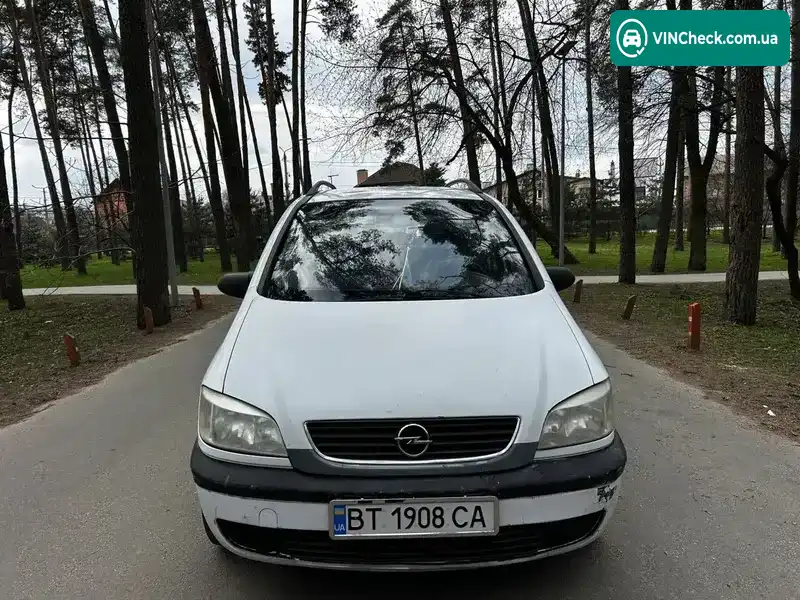 Opel Zafira 2001, фото з оголошення 1 з 9, VIN W0L0TGF7522038409