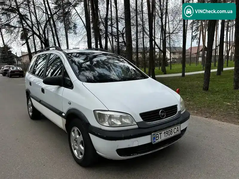 Opel Zafira 2001, фото з оголошення 2 з 9, VIN W0L0TGF7522038409