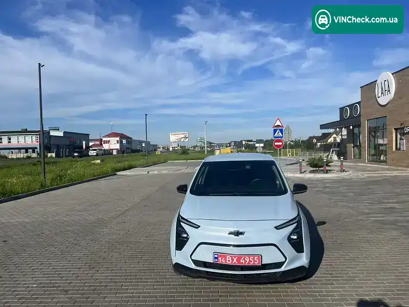 Chevrolet Bolt EV 2021, фото з оголошення 2 з 10, VIN 1G1FW6S01N4103333