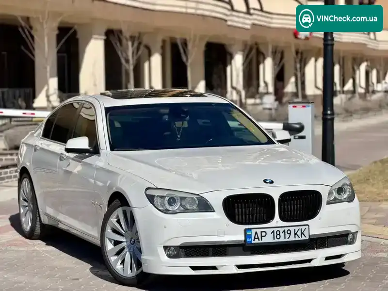 BMW 7 Series 2011, фото з оголошення 1 з 20, VIN WBAKC01030DR96527