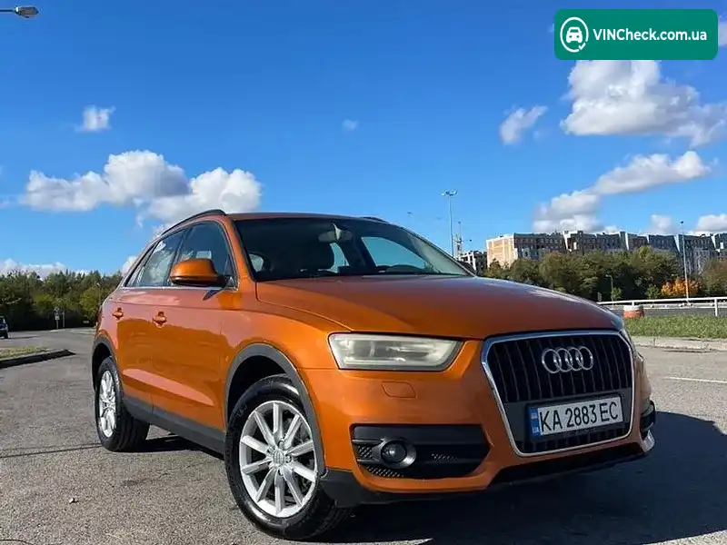 Audi Q3 2013, фото з оголошення 1 з 18, VIN WA1DFAFS0ER000107