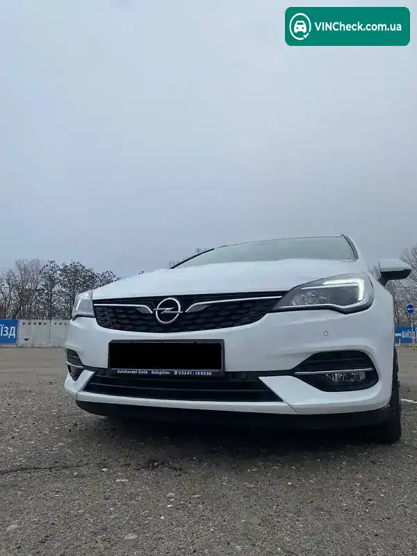 Opel Astra 2020, фото з оголошення 1 з 21, VIN W0VBD8EV7L8011945