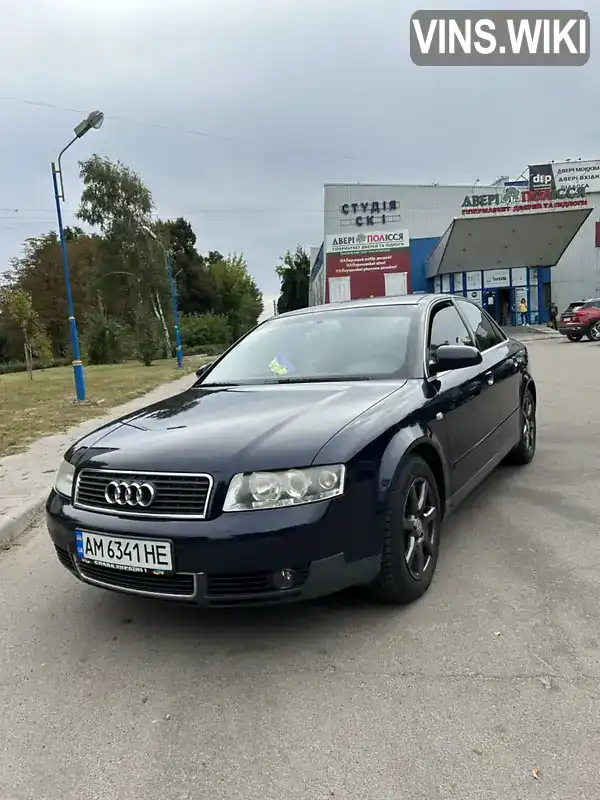 Audi A4 2003, фото з оголошення 1 з 21, VIN WAUZZZ8E84A004585