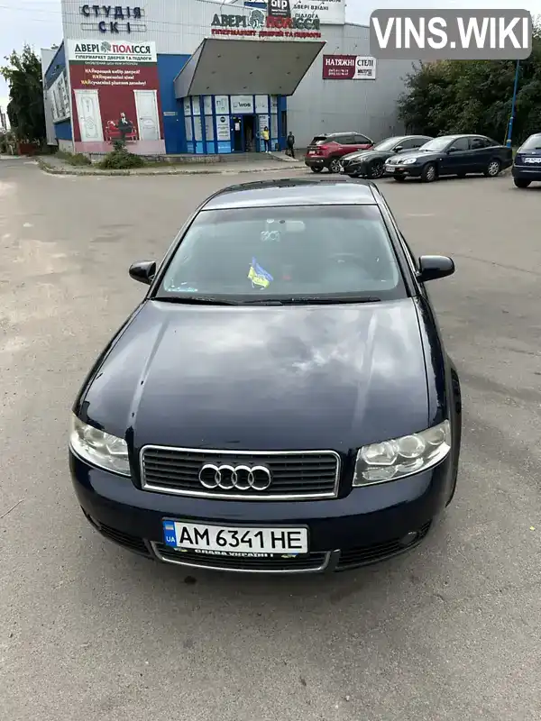 Audi A4 2003, фото з оголошення 2 з 21, VIN WAUZZZ8E84A004585