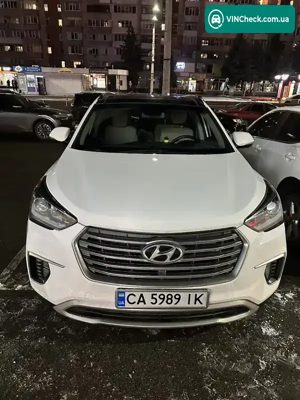 Hyundai Santa FE 2018, фото з оголошення 2 з 15, VIN KM8SR4HF5KU305399
