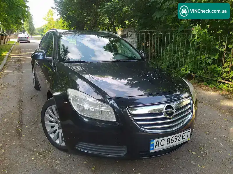 Opel Insignia 2010, фото з оголошення 1 з 20, VIN W0LGM8EY2A1071632