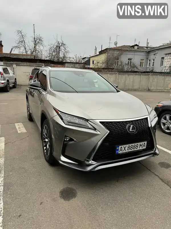 Lexus RX 2017, фото з оголошення 1 з 12, VIN JTJBAMCA102022818
