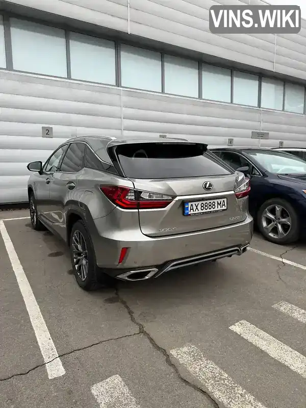 Lexus RX 2017, фото з оголошення 2 з 12, VIN JTJBAMCA102022818