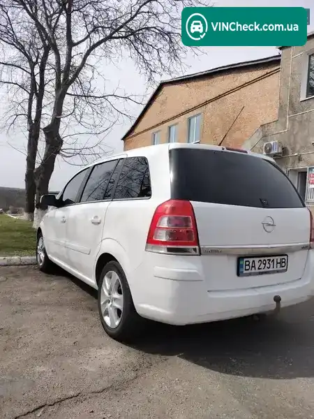 Opel Zafira 2011, фото з оголошення 2 з 5, VIN W0L0AHM75B2094875