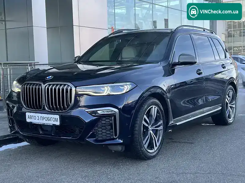BMW X7 2020, фото з оголошення 2 з 21, VIN WBACW010X09C43577
