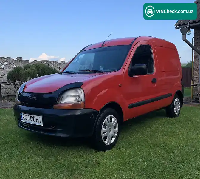 Renault Kangoo 1999, фото з оголошення 1 з 9, VIN VF1FC0DAF19958713
