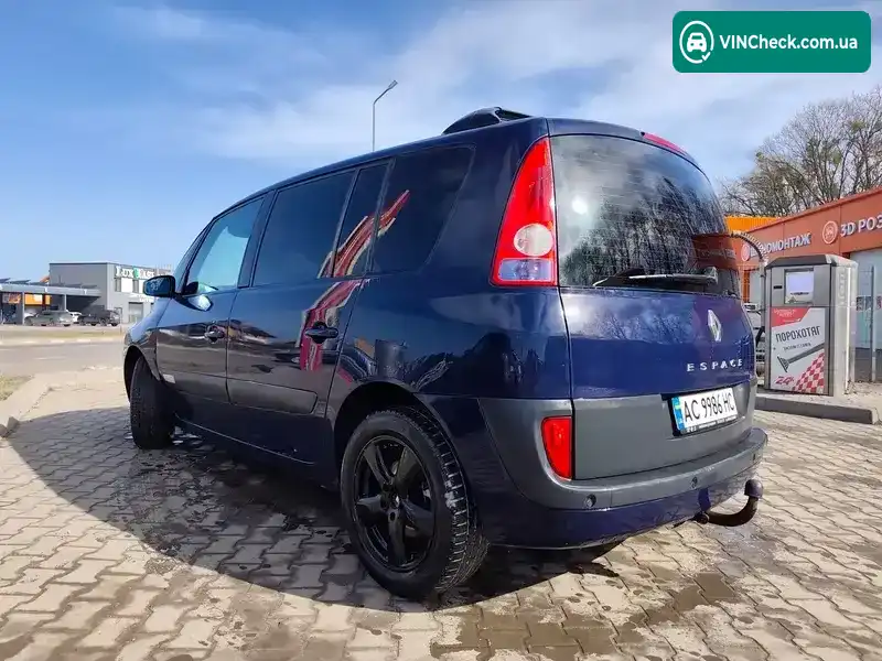 Renault Espace 2005, фото з оголошення 2 з 13, VIN VF1JK0HAB35029806