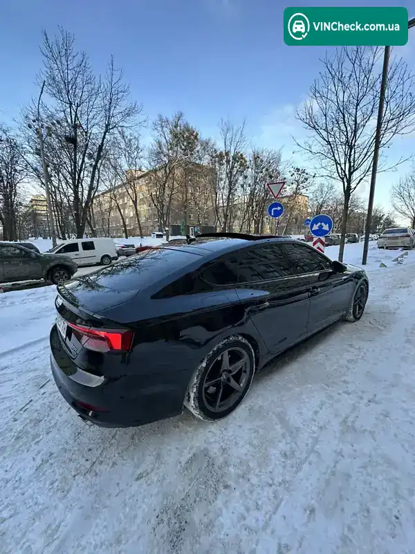Audi A5 Sportback 2018, фото з оголошення 1 з 21, VIN WAUENCF54JA125202