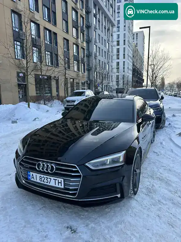 Audi A5 Sportback 2018, фото з оголошення 2 з 21, VIN WAUENCF54JA125202