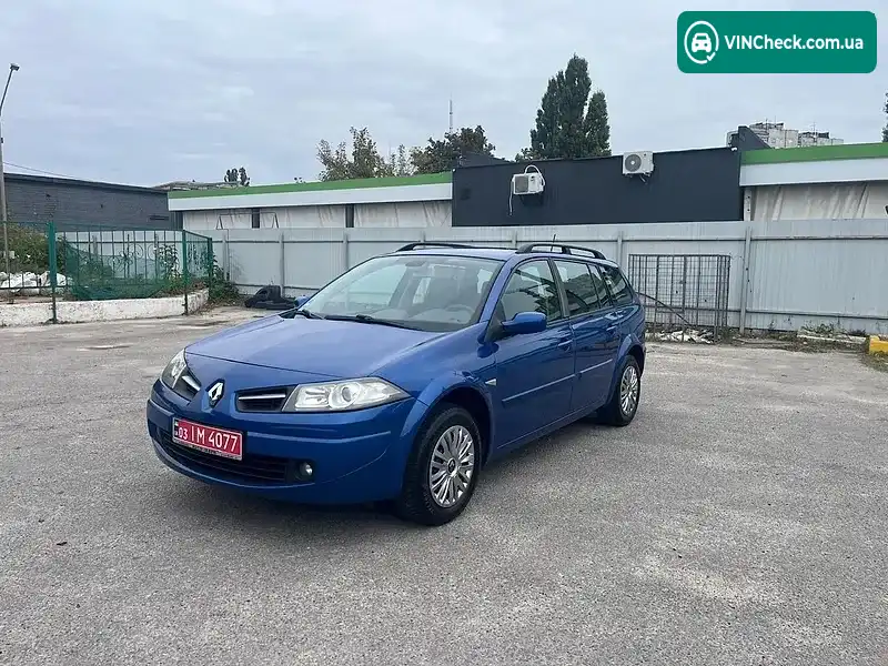 Renault Megane 2008, фото з оголошення 2 з 20, VIN VF1KM1R0H41024785
