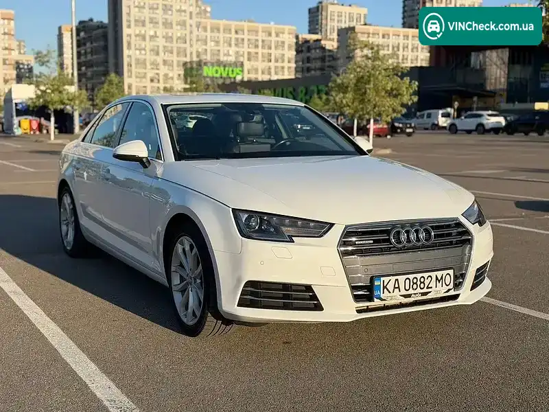 Audi A4 2017, фото з оголошення 2 з 20, VIN WAUBNAF44HN066475