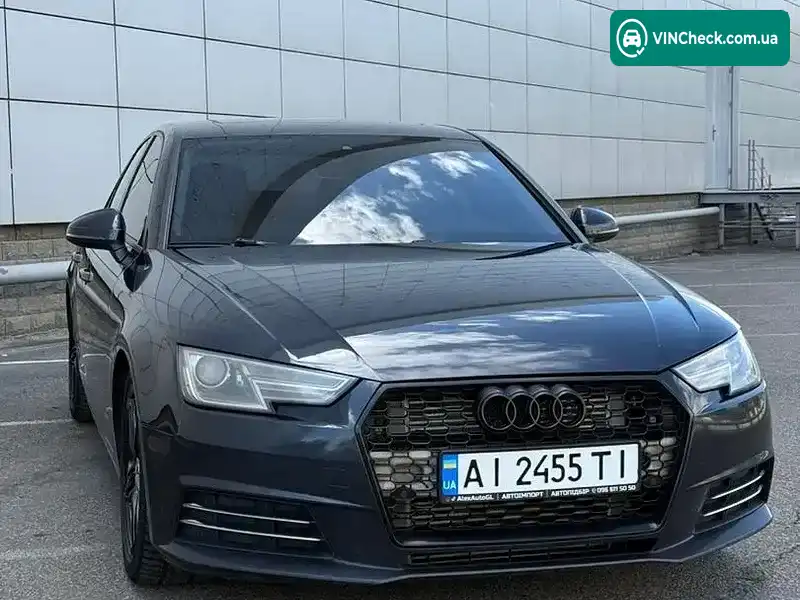 Audi A4 2016, фото з оголошення 1 з 20, VIN WAUANAF41HN037849
