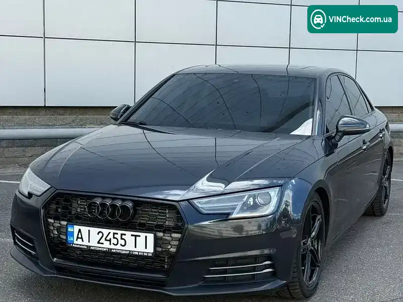 Audi A4 2016, фото з оголошення 2 з 20, VIN WAUANAF41HN037849