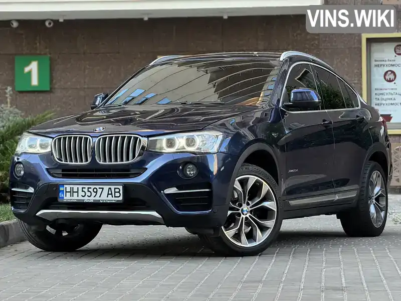 BMW X4 2015, фото з оголошення 1 з 21, VIN WBAXX1109F0L97261