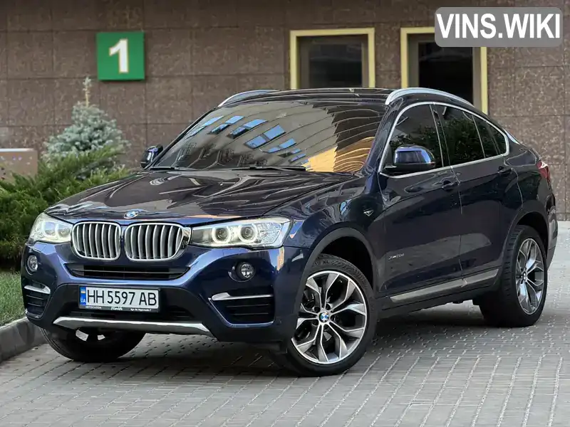BMW X4 2015, фото з оголошення 2 з 21, VIN WBAXX1109F0L97261