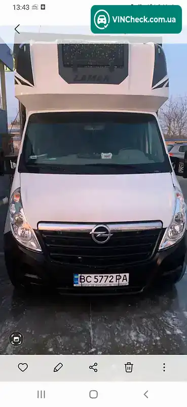 Opel Movano 2016, фото з оголошення 1 з 9, VIN W0LVSL608HB122855