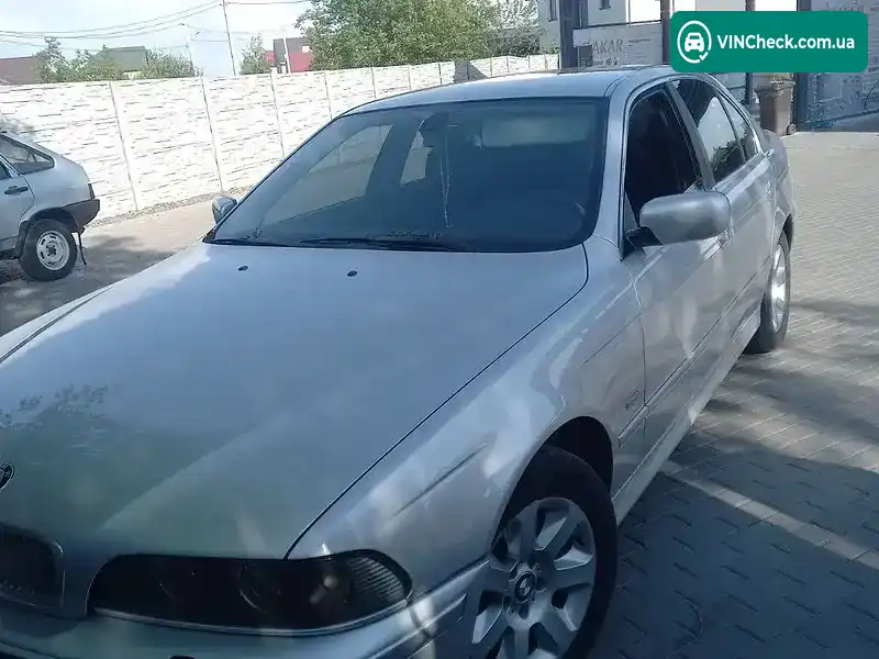 BMW 5 Series 2002, фото з оголошення 2 з 21, VIN WBADT11090GY56334