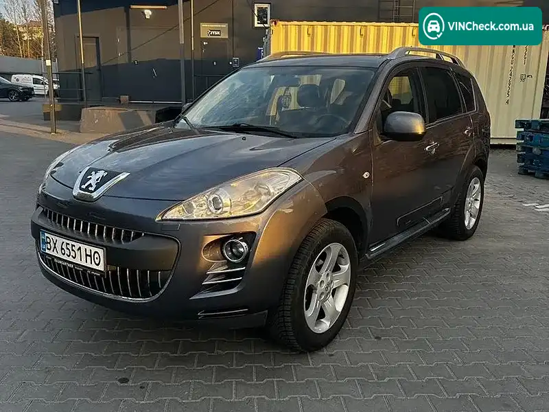 Peugeot 4007 2007, фото з оголошення 1 з 20, VIN VF3VV4HNH8U901438