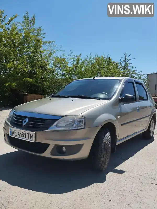 Renault Logan 2009, фото з оголошення 1 з 18, VIN VF1LSRABH42044403