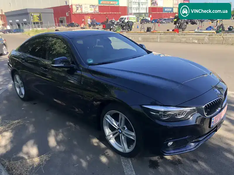 BMW 4 Series Gran Coupe 2018, фото з оголошення 1 з 20, VIN WBA4K310X0BP38059