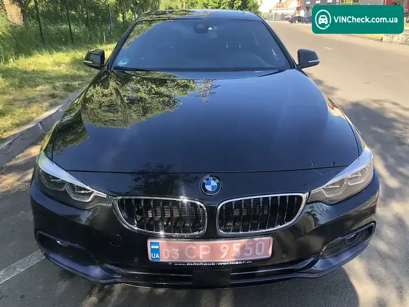 BMW 4 Series Gran Coupe 2018, фото з оголошення 2 з 20, VIN WBA4K310X0BP38059