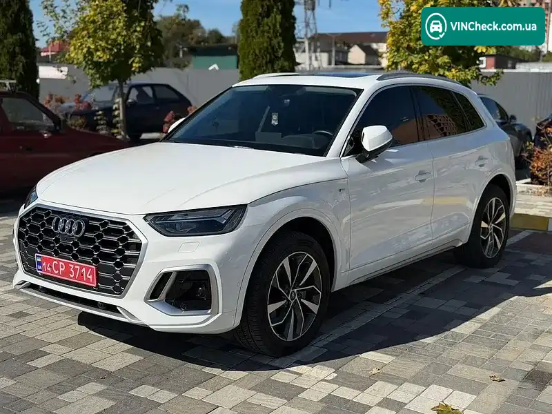 Audi Q5 2022, фото з оголошення 2 з 20, VIN WA1EAAFY7N2117778