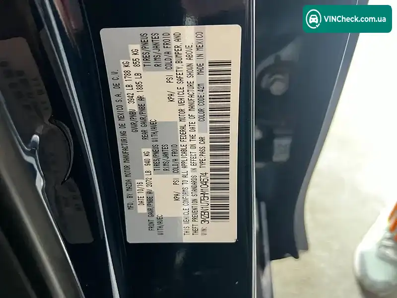 Mazda 3 2016, фото з оголошення 1 з 12, VIN 3MZBN1U75HM104674