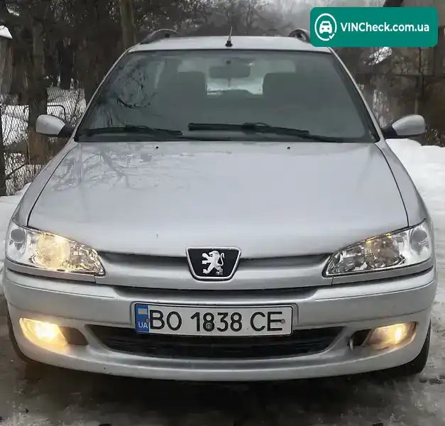 Peugeot 306 2000, фото з оголошення 2 з 15, VIN VF37ERHYE33110420