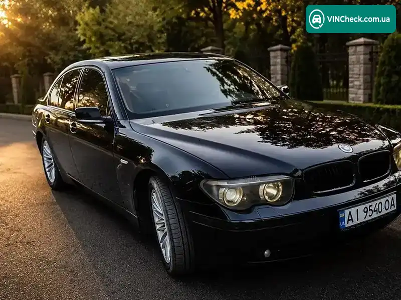 BMW 7 Series 2004, фото з оголошення 2 з 10, VIN WBAGM21020DR59502