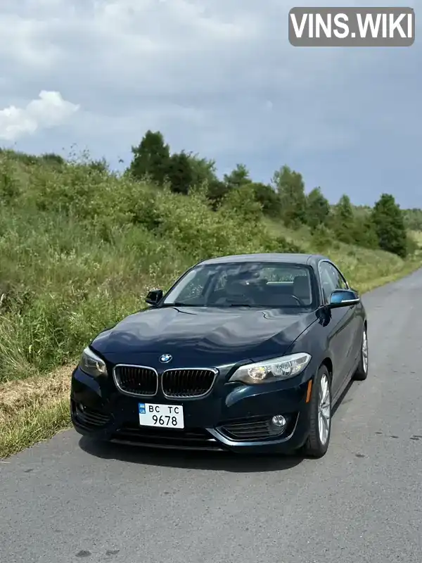 BMW 2 Series 2014, фото з оголошення 1 з 9, VIN WBA1F5C53EVV99345