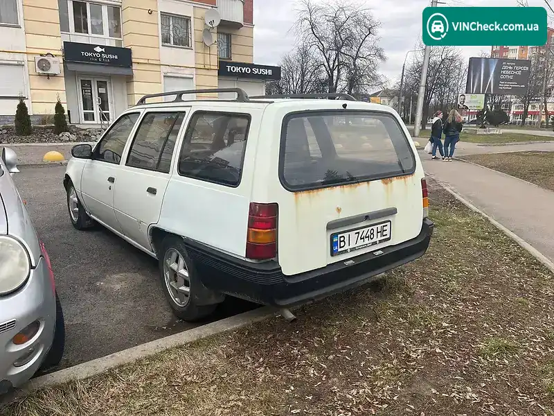 Opel Kadett 1986, фото з оголошення 1 з 9, VIN W0L000036G2722095