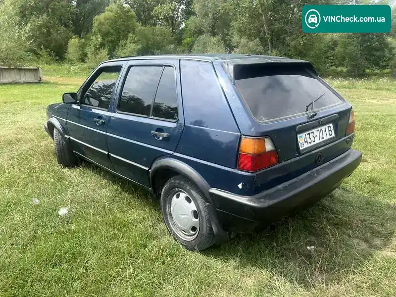 Volkswagen Golf 1989, фото з оголошення 1 з 10, VIN WVWZZZ1GZKW809233
