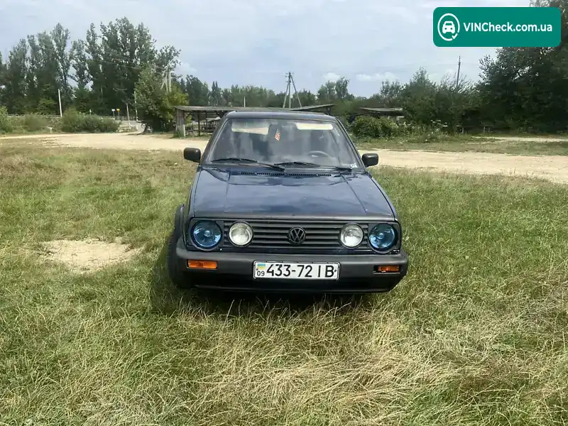 Volkswagen Golf 1989, фото з оголошення 2 з 10, VIN WVWZZZ1GZKW809233
