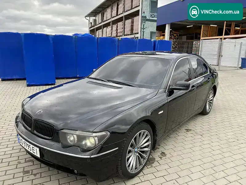 BMW 7 Series 2003, фото з оголошення 1 з 20, VIN WBAGM21060DR46445