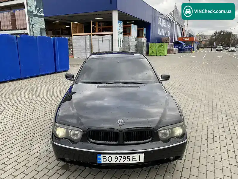 BMW 7 Series 2003, фото з оголошення 2 з 20, VIN WBAGM21060DR46445