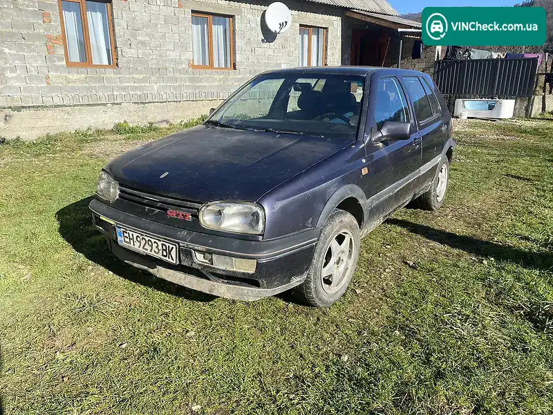 Volkswagen Golf 1993, фото з оголошення 1 з 14, VIN WVWZZZ1HZSB072093