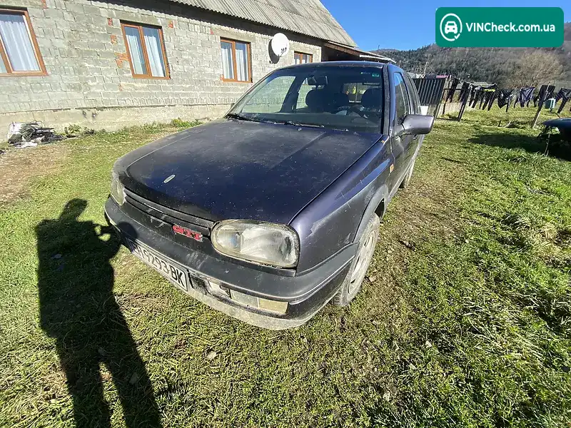 Volkswagen Golf 1993, фото з оголошення 2 з 14, VIN WVWZZZ1HZSB072093