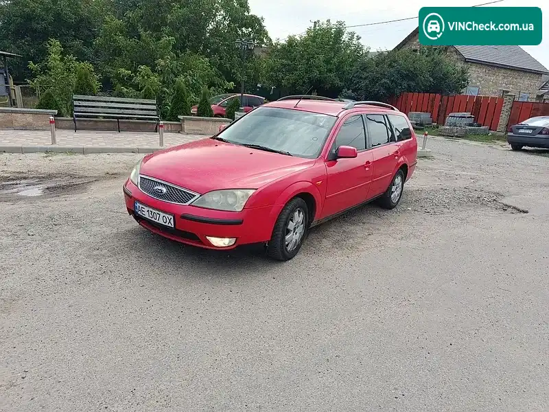 Ford Mondeo 2003, фото з оголошення 1 з 11, VIN WF0WXXGBBW3U29092