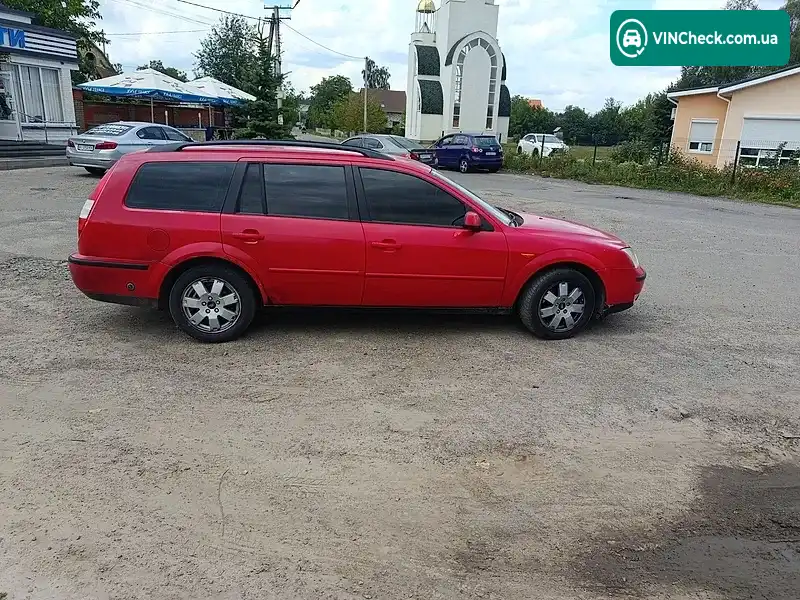 Ford Mondeo 2003, фото з оголошення 2 з 11, VIN WF0WXXGBBW3U29092