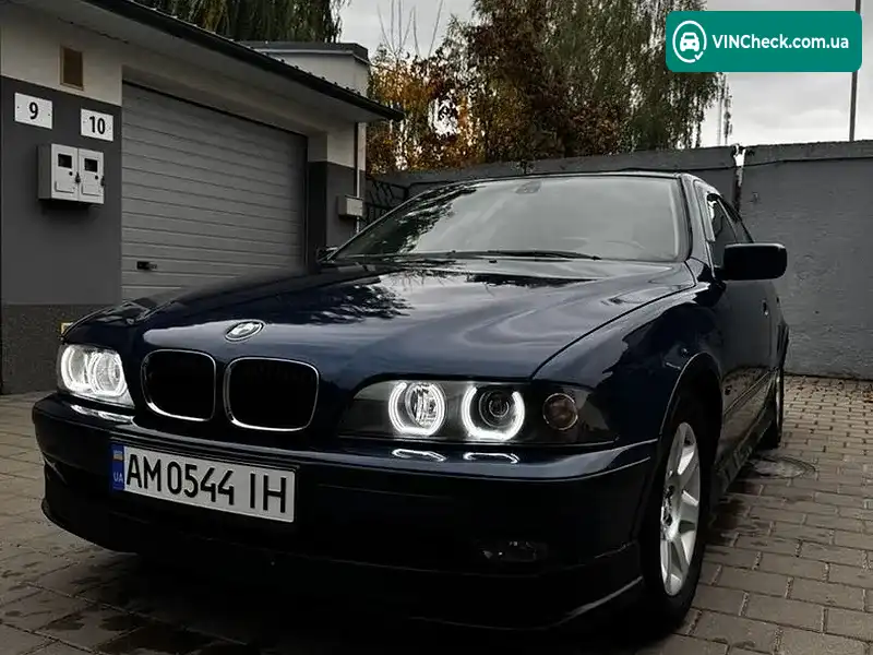 BMW 5 Series 1998, фото з оголошення 1 з 18, VIN WBADD61080BR33380