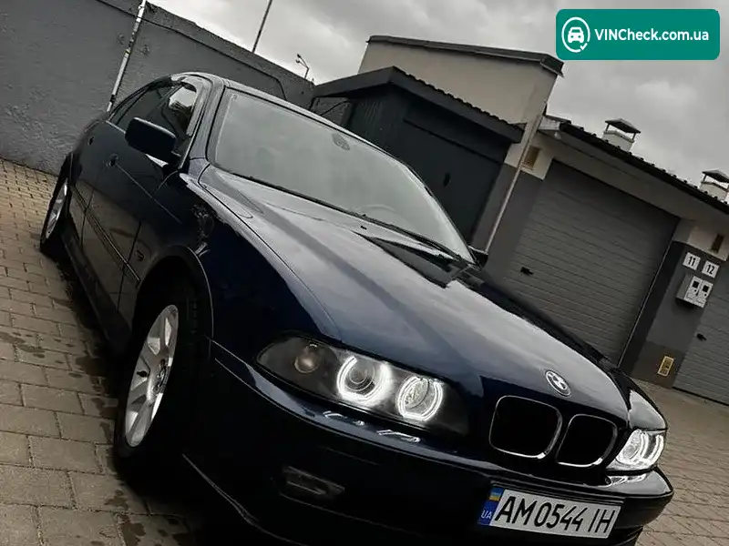 BMW 5 Series 1998, фото з оголошення 2 з 18, VIN WBADD61080BR33380